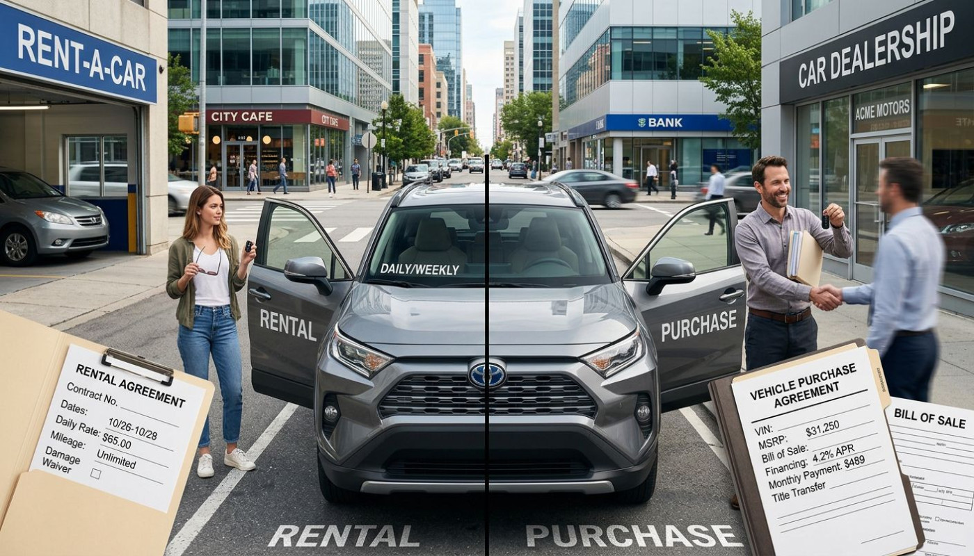 Optimisez votre budget auto : choisir entre location ou achat avec option